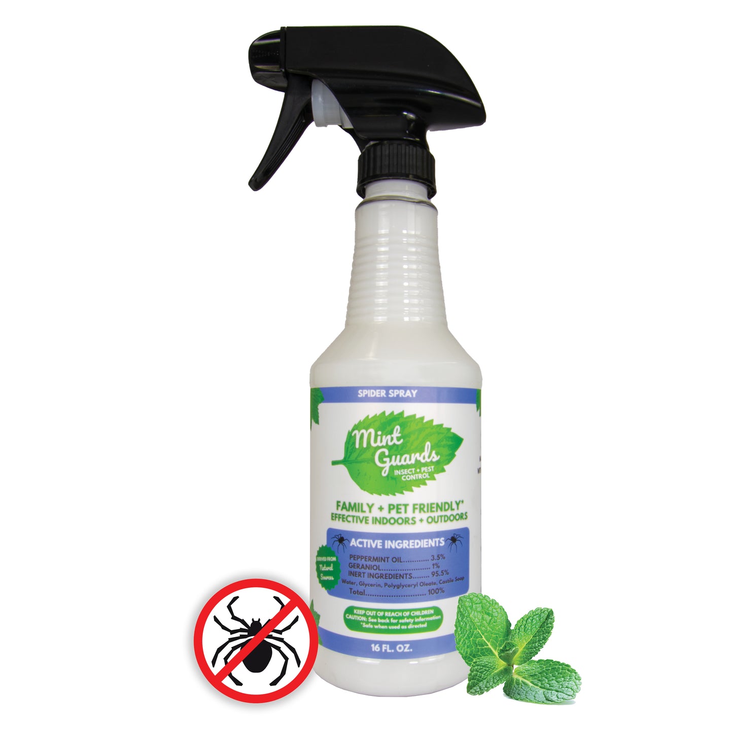 Mint Guards Spider Spray 16 Fl Oz