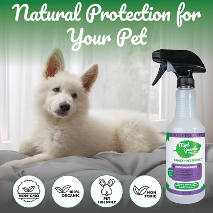 Mint Guards Flea & Tick Repellant for Dogs 16 Fl Oz Spray